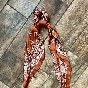 Hair scarf scrunchy